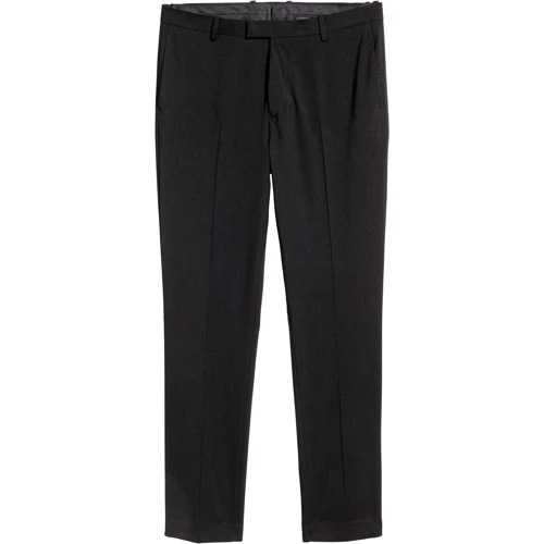 Брюки H&M 4525165 54 черные: Фасон Зауженные