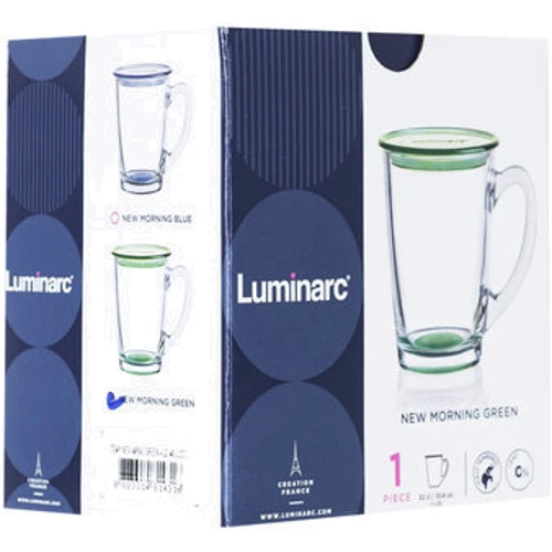 Кружка Luminarc New Morning Green 320 мл (Q0312): Обсяг чашки 320 мл