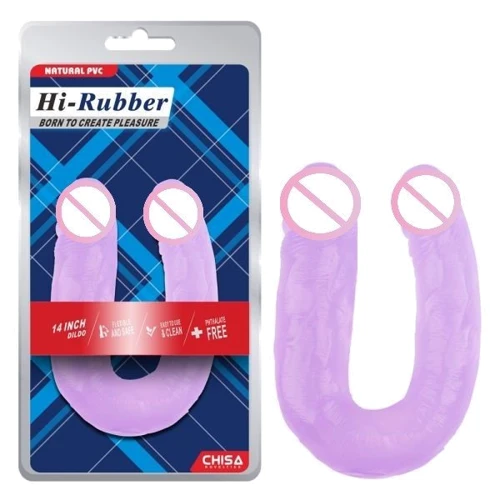 Фаллоимитатор двойной CHISA 14 Inch Dildo Purple