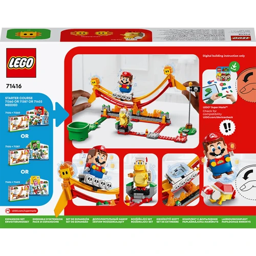 LEGO Super Mario Поездка на волне лавы (71416): Серия Super Mario