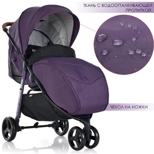 Візок El Camino X3 Plum (ME 1025): Кількість блоків 1