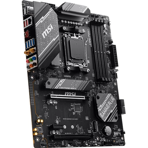 MSI B650 GAMING PLUS WIFI: Разъемы на задней панели USB 2.0, USB 3.2 Gen 2, USB 3.2 Gen 1