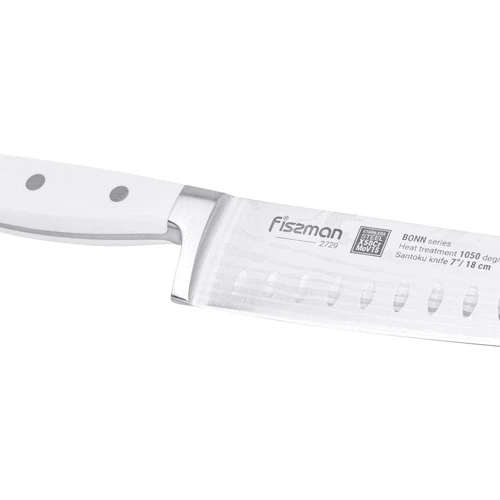 Ніж сантоку Fissman Bonn 18 см (2729): Довжина леза, см 18