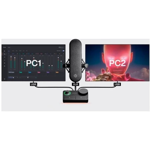 Микрофон SteelSeries Alias Pro (61597) фото 6