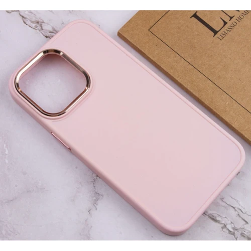 Чохол для iPhone Epik TPU Case Bonbon Metal Style Light Pink для iPhone 14 Pro Max: Тип чохла накладка на заднюю часть