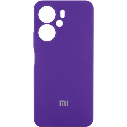 Чехол для телефонов Lakshmi Premium Silicone Case with Logo Full Camera Amethyst for Xiaomi Redmi 13C 4G / Poco C65 / Poco M6 5G