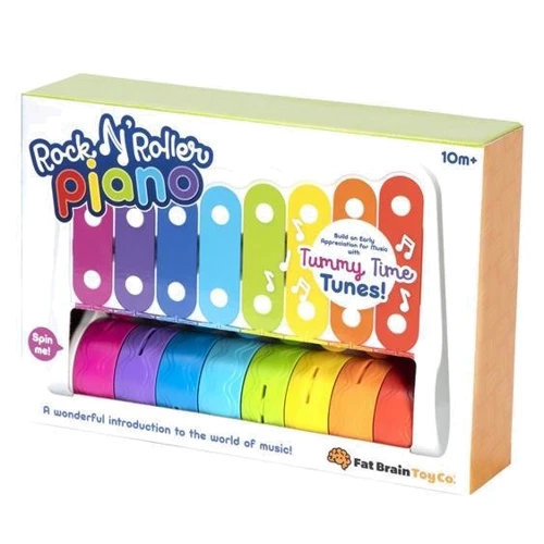 Ксилофон и звоночки Fat Brain Toys Rock N' Roller Piano (F281ML): Возраст от 1 года