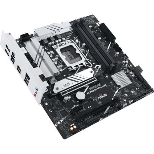 ASUS PRIME B760M-PLUS: Разъемы на задней панели USB Type-C, USB 3.2 Gen 2, USB 3.2 Gen 1, S/PDIF (Оптический), HDMI, Ethernet RJ-45, DisplayPort