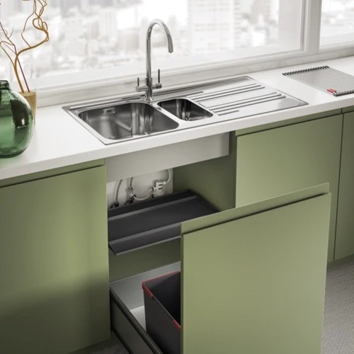Смеситель для кухни +1 фильтр Franke Lina Clear Water 160.0702.660: Тип излива Поворотный