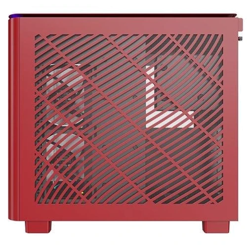 Корпус Montech King 95 Pro Red (KING 95 PRO (R)): Материал передней панели закаленное стекло