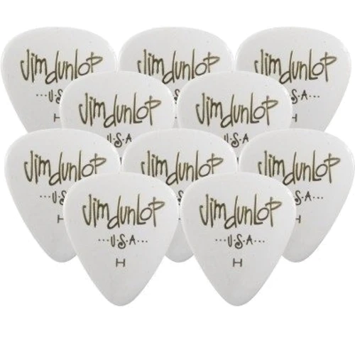 Медиатор Набор медиаторов DUNLOP 483P01HV GENUINE CELLULOID WHITE CLASSIC HEAVY: Тип Медиатор