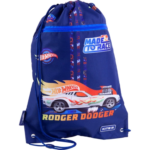 Сумка для взуття з кишенею Kite Education Hot Wheels HW21-601M-1: Стать Для хлопчиків