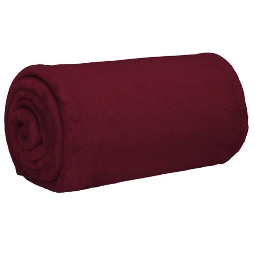 Плед Springos Luxurious Blanket 150x200 см бордовый (HA7203): Материал полиэстер