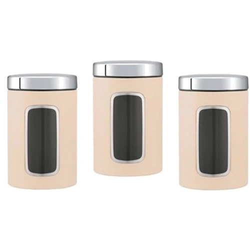 Ємність для зберігання Набір ємностей з кришками Brabantia CANISTERS (1,4 л, 3 шт) (38 05 25) фото 2