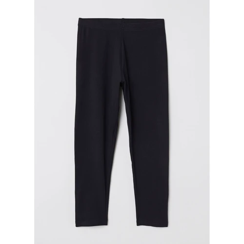 Леггинсы H&M 1290856 40 черные: Посадка Средняя талия