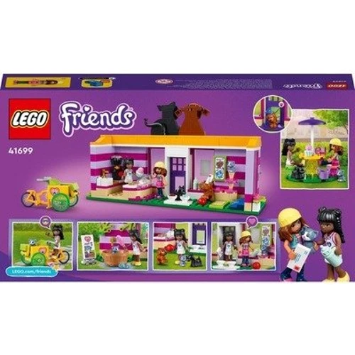 Конструктор LEGO Friends Кафе и приют для животных (41699): Рекомендуемый возраст 6+