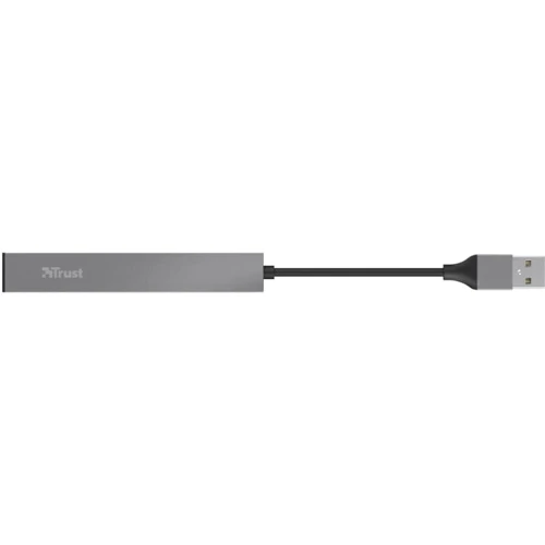 Адаптер Trust Adapter Halyx USB to 4xUSB Grey (23786_TRUST) фото 7