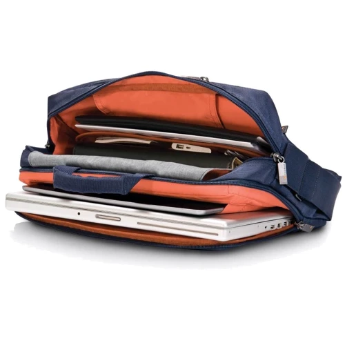 Сумка для ноутбуков Everki 14.1" ContemPRO Shoulder Bag Navy (EKS661N): Внутренние размеры 25 x 36.5 x 3 см