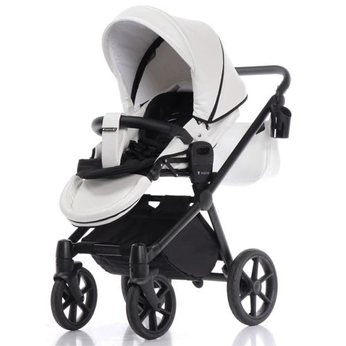 Коляска універсальна 2 в 1 Invictus V-Dream LUX 08 White with Black (71409) фото 9