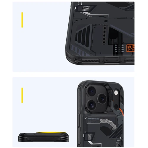 Чехол для iPhone Benks MagClap Mecha Protective Black for iPhone 17 Pro Max
