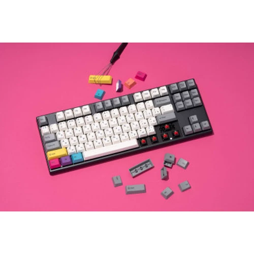 Клавиатура Varmilo VEA87 CMYK Cherry Mx Brown Multicolor (A23A024A2A1A06A007): Количество клавиш 87