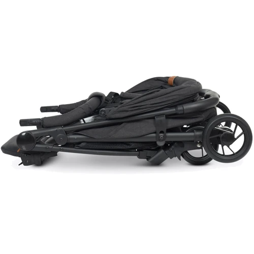 Дитяча коляска Bambi Black Matt Чорна (M 4249-2 Black Matt) фото 10