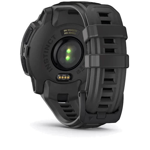 Смарт-часы Garmin Instinct E 45mm Black with Charcoal Band (010-02933-00) фото 11
