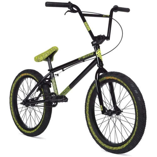 Велосипед 20" Stolen OVERLORD 2020 BLACK W/ REFLECTIVE YELLOW (SKD-96-32)