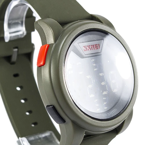 Наручные часы Skmei DG1218 Army Green: Водонепроницаемость 5 ATM