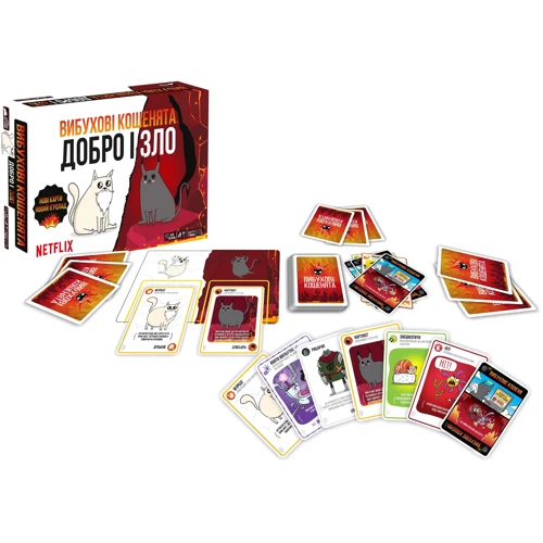 Настольная игра Rozum Взрывные котята: Добро и зло (EKIEK12UA): Производитель ROZUM