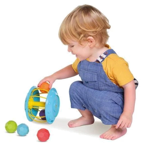 Каталка Toomies Jurassic World Динозавр з кульками (E73254C)