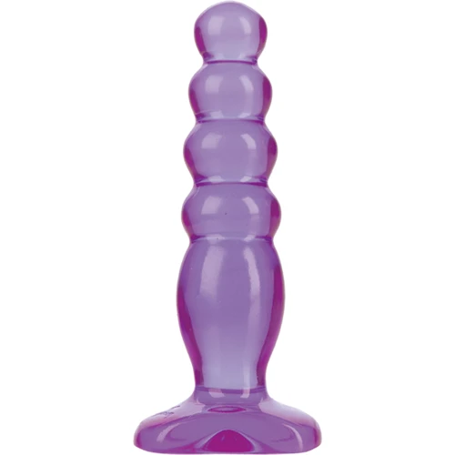 Анальная пробка Jellies Anal Delight, 14x3 см, пурпурный
