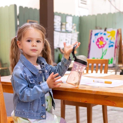Поильник непроливайка Chicco Kids Cup 350 мл от 2 лет розовый (06910.10): Производитель Chicco