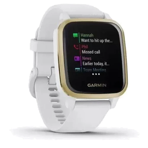 Смарт-часы Garmin Venu SQ White/Light Gold (010-02427-01/11): Тип гаджета Взрослые смарт часы