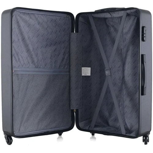 Чемодан Semi Line 28" (L) Black (T5690-3): Материал Пластик