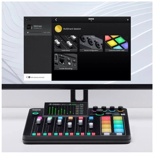 Микшерный пульт RODE Caster Pro II: Аналоговые входы 4 x XLR-1/4" combo (mic/line/Hi-Z)