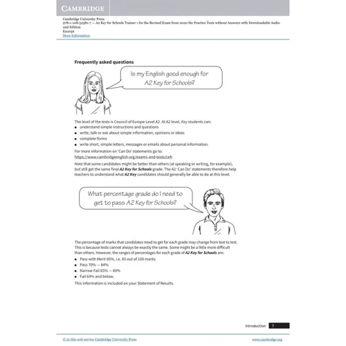 Trainer 1: Key for Schools 2nd Edition (2020): 6 Практичні тести з Answers and Teacher's Notes with Audio: Обкладинка Мягкая