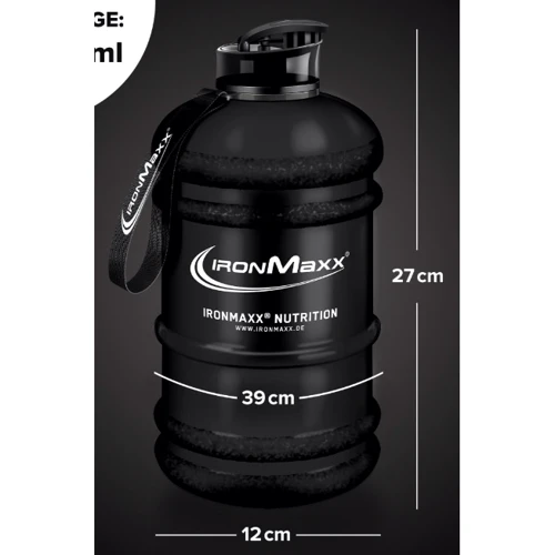 Шейкер IronMaxx IM Water Gallon 2200 ml чорний - матовий: Країна виробник Германия