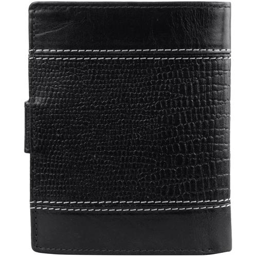 Мужское портмоне Buffalo Wild черное (DNKN890L-VTC-black): Формат кошелька Вертикальный