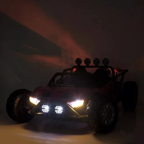 Дитячий двомісний електромобіль Bambi Racer Баггі, блакитний (JS3168EBLR-4(24V)): Рекомендований вік от 3 лет до 8 лет