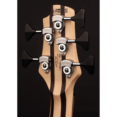 Бас-гитара CORT A5 Plus SCMS (Open Pore Trans Grey) w/Case