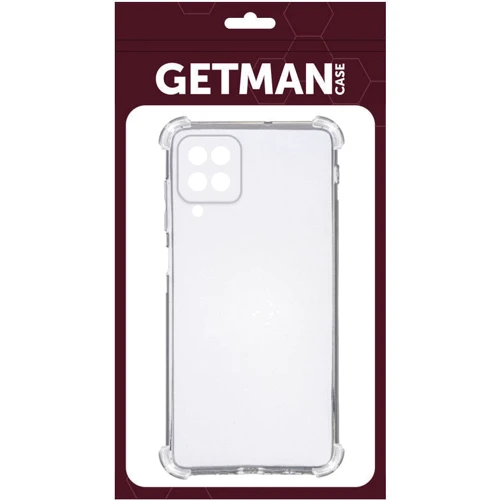 Чохол для телефона TPU Case GETMAN Ease logo Full Camera Transparent для Samsung M336 Galaxy M33 5G: Тип накладка на заднюю часть