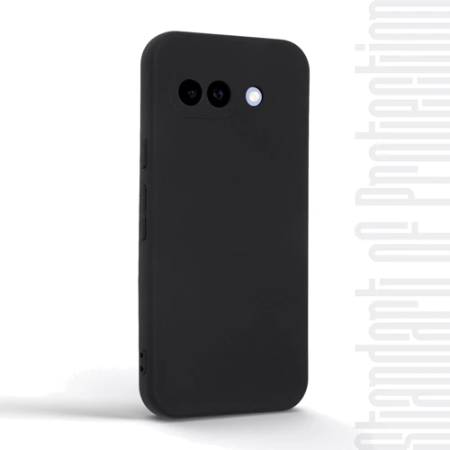 Чохол для телефона ArmorStandart Matte Slim Fit Camera cover Black для Google Pixel 9a (ARM83657): Тип накладка на заднюю часть