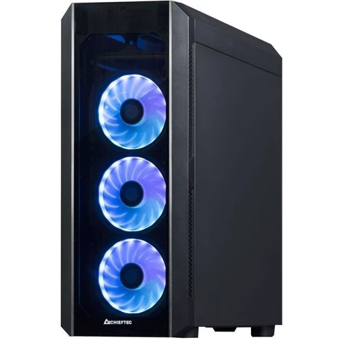 Корпус Chieftec Scorpion III GL-03B-OP Black: Типоразмер Midi-Tower