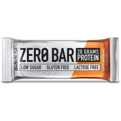 Протеїнові батончики BioTechUSA ZERO Bar 20x50g Chocolate-Caramel: Форма випуску батончики