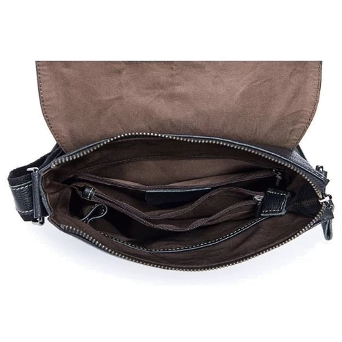 Чоловіча сумка Buffalo Bags планшет чорна (SHIM8835A-black): Застібка Молния