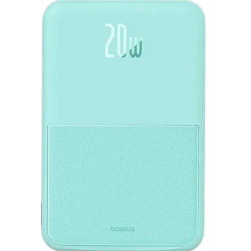 Внешний аккумулятор Baseus Power Bank 5000mAh MagPro Magnetic Bracket 20W Blue (P10064101333-00): Встроенный кабель нет