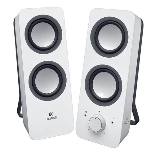 Акустична система Logitech Z-200 Snow White (980-000811): Формат акустики 2.0