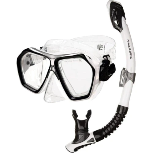 

Набор маска и трубка Aqua Speed Blaze + Borneo 60317 черный Уни Osfm (618-05)