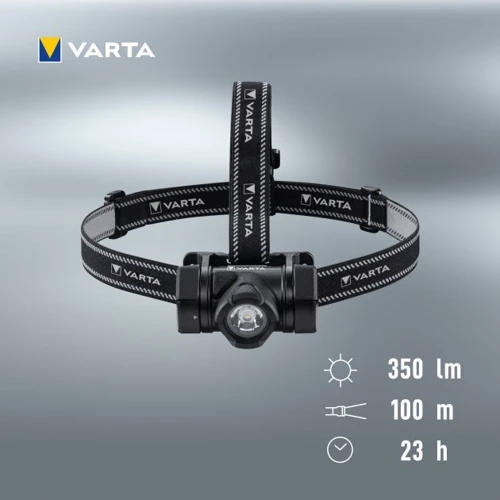 Фонарь туристический Varta Indestructible H20 Pro: Максимальное время работы, ч 10